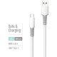 Дата кабель USB 2.0 AM to USB-C 1.0m 3A liquid silicone white ColorWay (CW-CBUC093-WT) Дата кабель USB 2.0 AM to USB-C 1.0m 3A liquid silicone white ColorWay (CW-CBUC093-WT)