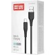 Дата кабель USB 2.0 AM to USB-C 2.0m 3A textured PVC black ColorWay (CW-CBUC095-BK) Дата кабель USB 2.0 AM to USB-C 2.0m 3A textured PVC black ColorWay (CW-CBUC095-BK)