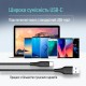 Дата кабель USB 2.0 AM to USB-C 2.0m 3A textured PVC black ColorWay (CW-CBUC095-BK) Дата кабель USB 2.0 AM to USB-C 2.0m 3A textured PVC black ColorWay (CW-CBUC095-BK)