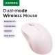 Мышка Ugreen M331 Wireless/Bluetooth Pink (65625)