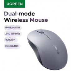 Мышка Ugreen M331 Wireless/Bluetooth Gray (65627) - Фото