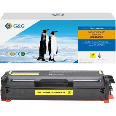 Картридж G&G Xerox C230/C235 Yellow 2.5K (G&G-006R04398)