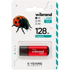 USB флешнакопичувач Wibrand 128 GB Ladybug Red USB 3.2 (WI3.2/LB128P10S) - Фото