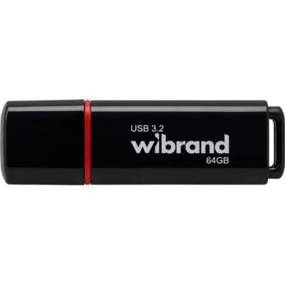 USB флеш накопитель Wibrand 64GB Scarab Black USB 3.2 (WI3.2/SC64P11B)