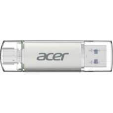 USB флеш накопитель Acer 32GB UP300 Silver USB 3.2/Type-C (BL.9BWWA.588) - Фото