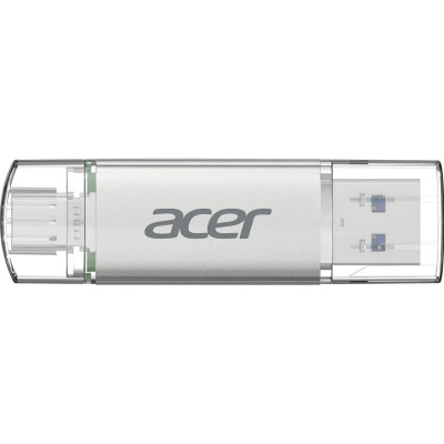 USB флеш накопитель Acer 32GB UP300 Silver USB 3.2/Type-C (BL.9BWWA.588)