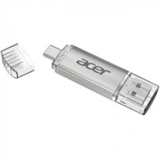 USB флеш накопитель Acer 32GB UP300 Silver USB 3.2/Type-C (BL.9BWWA.588) - Фото