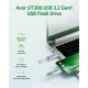 USB флеш накопитель Acer 32GB UP300 Silver USB 3.2/Type-C (BL.9BWWA.588)