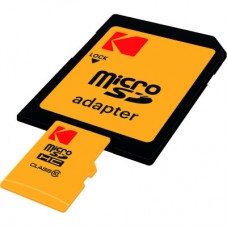 Картка пам'яті Kodak 16 GB microSDHC class 10 UHS-I (EKMSDM16GHC10CJ60K) - Фото