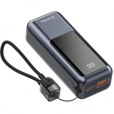 Батарея универсальная ColorWay 10 000 mAh Urban PD/22.5W, QC/4.0, Gray (CW-PB100LP03GR) - Фото