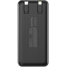 Батарея универсальная ColorWay 20 000 mAh DigiPower PD/22.5W, QC/4.0, Black (CW-PB200LP01BK) - Фото