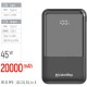 Батарея універсальна ColorWay 20 000 mAh DigiPower PD/45W, QC/4.0, Black (CW-PB200LP04BK) Батарея універсальна ColorWay 20 000 mAh DigiPower PD/45W, QC/4.0, Black (CW-PB200LP04BK)