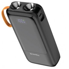 Батарея універсальна ColorWay 20 000 mAh PowerHub PD/22.5W, QC/4.0, Black (CW-PB200LP07BK) - Фото