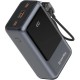 Батарея универсальная ColorWay 20 000 mAh Urban PD/22.5W, QC/4.0, Gray (CW-PB200LP03GR) Батарея универсальная ColorWay 20 000 mAh Urban PD/22.5W, QC/4.0, Gray (CW-PB200LP03GR)