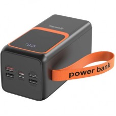 Батарея универсальная ColorWay 50 000 mAh PowerView PD/22.5W, QC/4.0, Black (CW-PB500LP02BK) - Фото