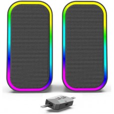 Акустическая система ColorWay Aura 2.0 USB/Bluetooth Gray (CW-SPU02GR) - Фото