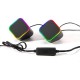 Акустична система ColorWay Cubix 2.0 RGB USB Black (CW-SPU05BK) Акустична система ColorWay Cubix 2.0 RGB USB Black (CW-SPU05BK)