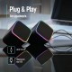 Акустична система ColorWay Cubix 2.0 RGB USB Black (CW-SPU05BK) Акустична система ColorWay Cubix 2.0 RGB USB Black (CW-SPU05BK)