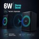 Акустична система ColorWay PulseRing 2.0 RGB USB Black (CW-SPU04BK) Акустична система ColorWay PulseRing 2.0 RGB USB Black (CW-SPU04BK)