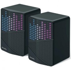 Акустическая система ColorWay SoundWave 2.0 RGB USB Black (CW-SPU06BK) - Фото