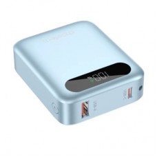 Батарея універсальна Choetech 10000mA, 22.5W, PD, QC, blue (B860-CCLBE) - Фото