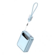 Батарея універсальна Choetech 10000mA, 22.5W, PD, QC, blue (B860-CCLBE) - Фото