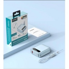 Батарея універсальна Choetech 10000mA, 22.5W, PD, QC, blue (B860-CCLBE) - Фото