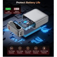 Батарея універсальна Choetech 10000mA, 22.5W, PD, QC, grey (B860-CCGY) - Фото