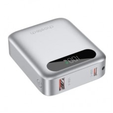 Батарея універсальна Choetech 10000mA, 22.5W, PD, QC, silver (B860-CCSL) - Фото