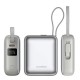 Батарея універсальна Choetech 10000 mAh, 35W. PD/3.0, LED Display, buid-in type-C cabel, Silver (B832-SL) Батарея універсальна Choetech 10000 mAh, 35W. PD/3.0, LED Display, buid-in type-C cabel, Silver (B832-SL)
