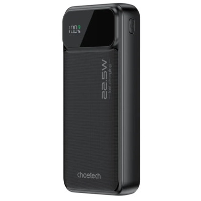 Батарея універсальна Choetech 20000 mAh, 22.5W, PD, QC/3.0, Black (B729-CCBK)