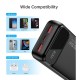 Батарея універсальна Choetech 20000 mAh, 22.5W, PD, QC/3.0, Black (B729-CCBK)