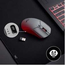 Мышка HyperX Haste 2 Pro Wireless/Bluetooth/USB Gray (A1KY5AA) - Фото