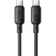 Дата кабель USB-C to USB-C 1.0m 100 W black Baseus (P10377704113-00)