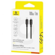 Дата кабель USB-C to USB-C 1.0m 100 W black Baseus (P10377704113-00) - Фото
