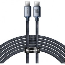 Дата кабель USB-C to USB-C 2.0m 100W black Baseus (CAJY000701) - Фото
