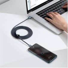 Дата кабель USB-C to USB-C 2.0m 100W black Baseus (CAJY000701) - Фото