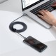 Дата кабель USB-C to USB-C 1.2m 100W black Baseus (CAJY000601)