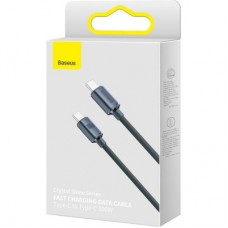 Дата кабель USB-C to USB-C 2.0m 100W black Baseus (CAJY000701) - Фото