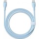 Дата кабель USB-C to USB-C 1.0m 100 W blue Baseus (E0426702)
