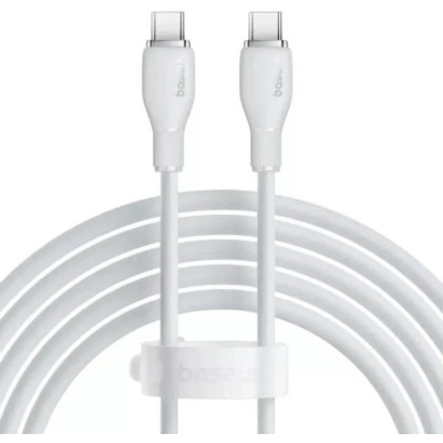 Дата кабель USB-C to USB-C 1.0m 100W white Baseus (P10373000211-00)