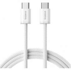 Дата кабель USB-C to USB-C 1.0m 100W white Baseus (P10381400211-00) - Фото