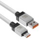 Дата кабель USB AM to USB-C 1.0m 100W white Baseus (CAKW000602) Дата кабель USB AM to USB-C 1.0m 100W white Baseus (CAKW000602)