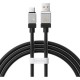 Дата кабель USB AM to USB-C 1.0m 5A 20V 100W black Baseus (CAKW000601)