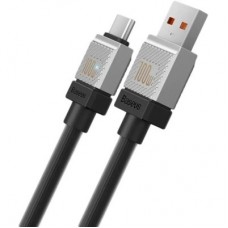 Дата кабель USB AM to USB-C 1.0m 5A 20V 100W black Baseus (CAKW000601) - Фото