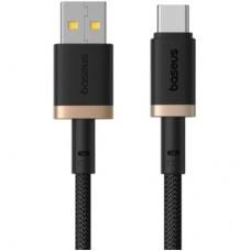 Дата кабель USB AM to USB-C 1.0m 60 W black/gold Baseus (P10377802U01-00) - Фото