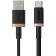 Дата кабель USB AM to USB-C 1.0m 60 W black/gold Baseus (P10377802U01-00)