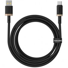 Дата кабель USB AM to USB-C 1.0m 60 W black/gold Baseus (P10377802U01-00) - Фото