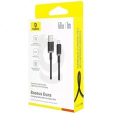 Дата кабель USB AM to USB-C 1.0m 60 W black/gold Baseus (P10377802U01-00) - Фото