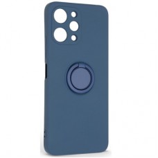 Чохол для мобільного телефона Armorstandart Icon Ring Xiaomi Redmi 12 4G Blue (ARM68817) Чохол для мобільного телефона Armorstandart Icon Ring Xiaomi Redmi 12 4G Blue (ARM68817) - Фото